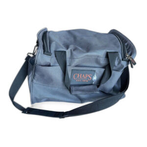 Chaps Ralph Lauren Charcoal Canvas Duffle Bag